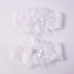 Soft fabric hairstyle accessory for babies