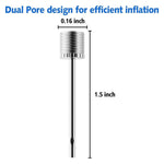 Compact ball pump needle adapter measurement scale image