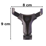 Car air vent phone holder size details