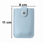Snap button card holder size details