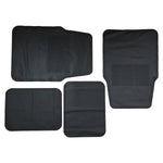 All-season universal rubber car mats suitable for sedans and SUVs