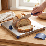 Stainless Steel 2 In 1 Cutting Chopping Board with Knife Finger Guard (1 Set) view 4