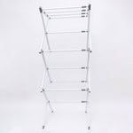 3 Tier Folding Clothes Drying Rack Laundry Cloth Dryer Stand for Balcony (1 Set) view 5