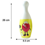 Vibrant children’s bowling set with cartoon characters in durable plastic