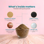 800g cow dung powder as a soil conditioner for plants
