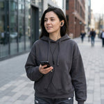 Wired earphones with microphone for hands-free calls