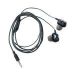 Stereo sound earphones compatible with mobile devices