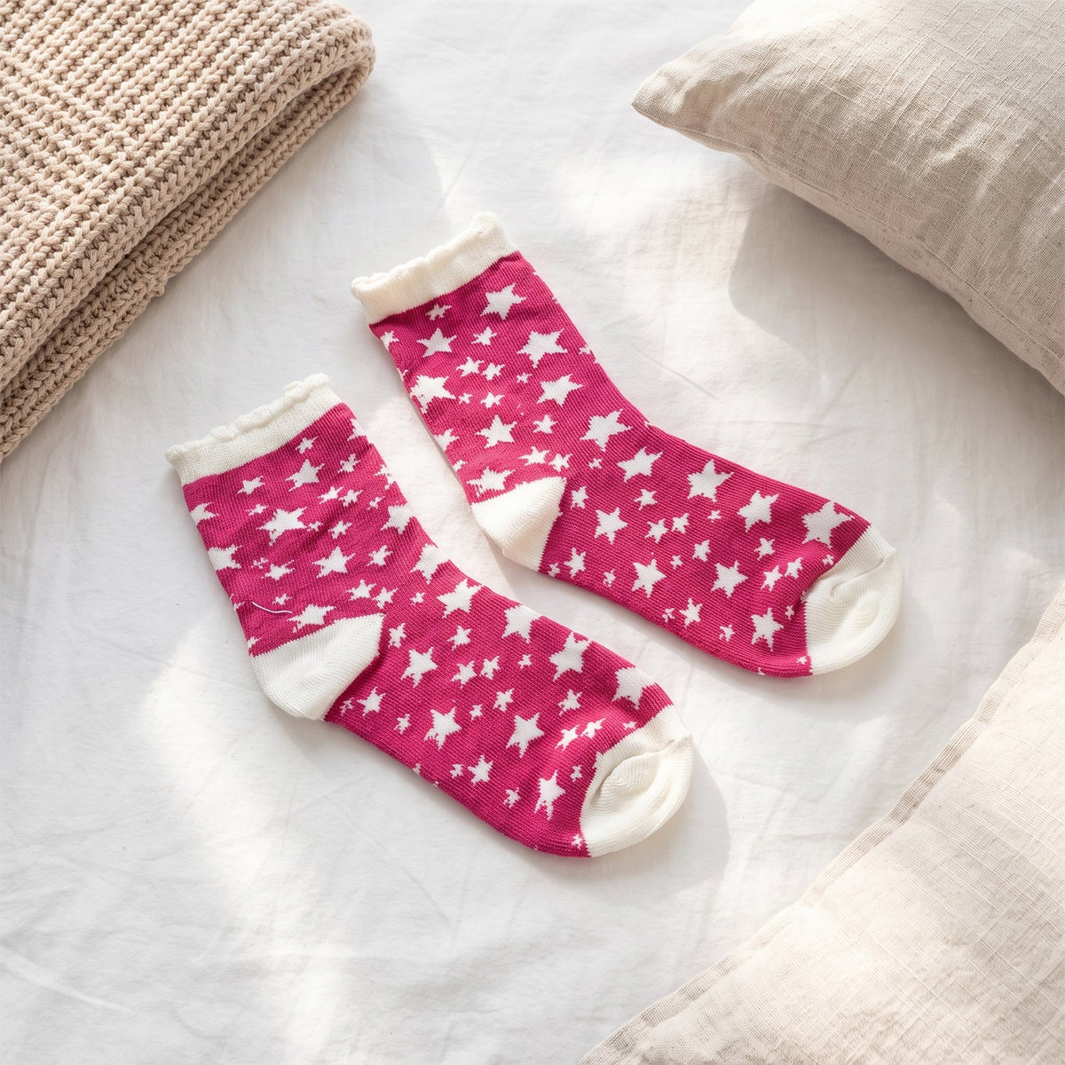 Soft Socks Comfortable Breathable Stretchable Assorted Design Colour