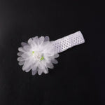 Adorable baby headband with floral bow, perfect for everyday and special occasions