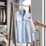 Portable garment steamer compact handheld for home and travel use