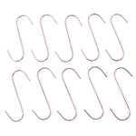 S shaped hooks design view