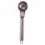 Ergonomic ice cream scooper with trigger for effortless serving