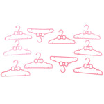 Durable plastic baby hangers for tops, dresses and coats