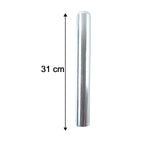 Long aluminium foil roll for food wrapping, baking, and grilling