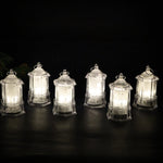 Decorative LED lantern candle showcasing safe flameless battery operated lighting