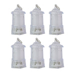 Warm white LED decorative hanging lantern candles perfect for festival and wedding decor