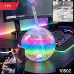 Light-up drinkware with LED lights, perfect for evening parties