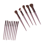 Makeup brushes design view