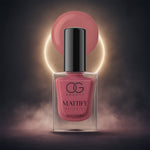 Mattify Pink Nail Paint bottle showing elegant matte pink color