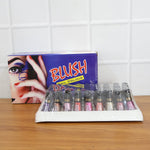 Mix color metallic mini nail polish in 6 ML bottle for colorful nail art