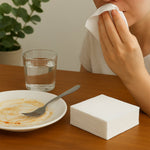 High quality disposable tissue napkins set for everyday kitchen use.