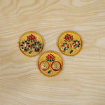 Ornate kankavati holder for kumkum, ideal for gifting and decor
