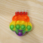 Rainbow pop it diary 1 pc