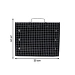 Stainless steel mesh BBQ grill suitable for outdoor use