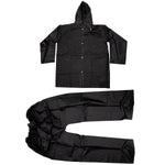 Waterproof EVA rainwear with button closure ideal for cycling and commuting.