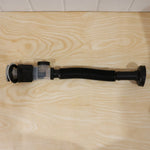 Complete flexible sink drain pipe set with bottle trap and waste