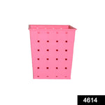 Indo Glow square railing planter with a stylish dotted pattern, ideal for small plants.