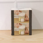 Divided kitchen organizer box for spices and snacks