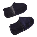 Design of black silicone waterproof rain shoe cover shoe covers