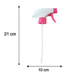 Pink spray trigger thread and size details