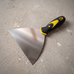 Putty scraper wall repair tool