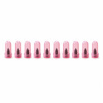 Pink tubeless tire repair nail with packaging for roadside repair kit