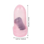 Size reference image of pink tire repair nail plugs