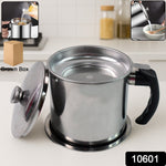 Household grease separator pot for filtering cooking oil
