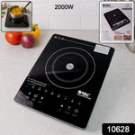 Orbit induction cooker showing digital touch control panel
