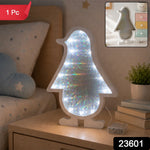 LED Penguin Infinity Mirror Light – Mesmerizing Home Decor