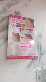 Portable soft silicone nose lifter clip for subtle nose shaping at home or on-the-go