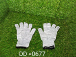 Close-up of protective gloves crafted from high-performance cut-resistant material.