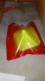 Compact pyramid mobile phone stand ideal for car dashboard use