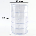 360 degree rotating jewellery organizer for tidy accessory storage