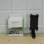 Live photo of plastic bicycle phone holder