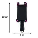 Bike phone mount size details