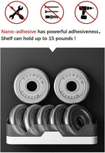 Detailed features of the adhesive storage rack shelf organizer