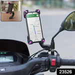 Bike phone mount with adjustable gooseneck, 1 piece
