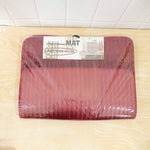 Bathroom Mat Set with Toilet Contour Rug and Lid Cover, Anti Slip (3 Pc Set)